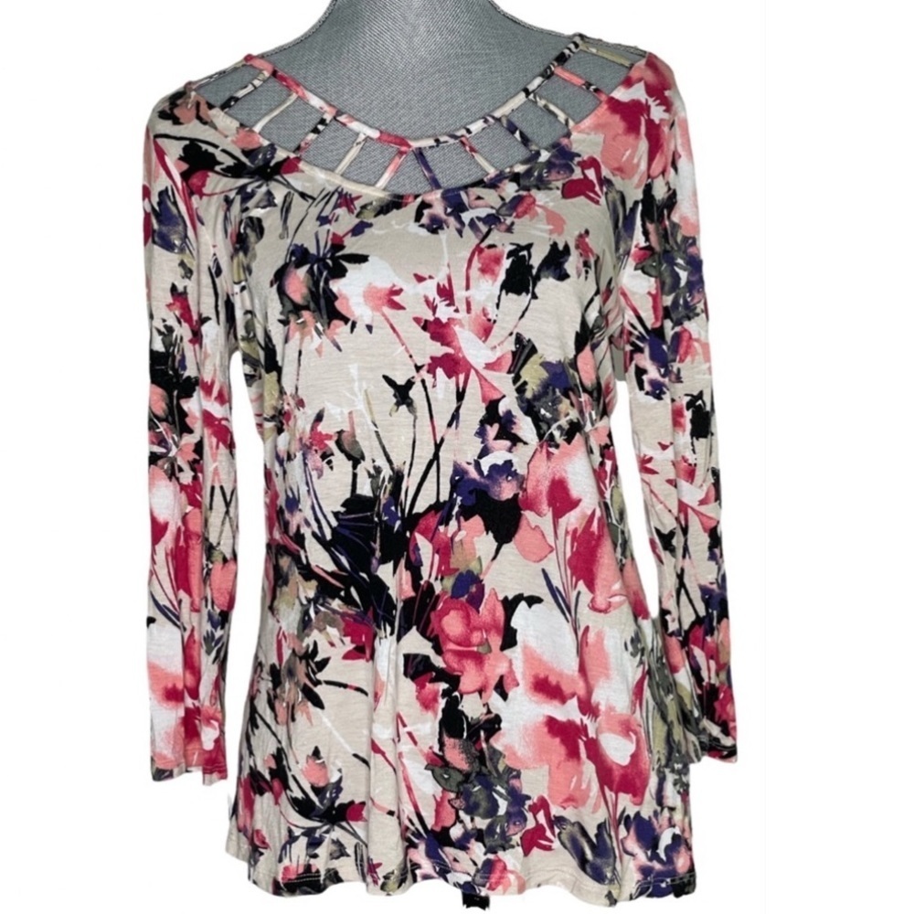 Dana Buchman Womens top size M